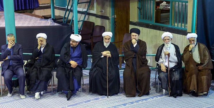پیکر حجت‌الاسلام حسن صانعی تشییع شد 